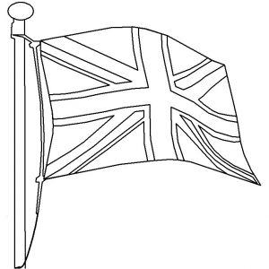 Coloriage Du Drapeau D Angleterre Le Royaume Uni Carte Az Coloriage