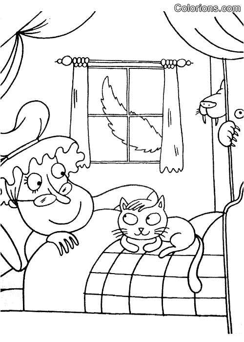 Coloriage Du Petit Chaperon Rouge Colorions Galerie Le Petit Chaperon Rouge