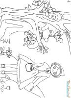 Coloriage Du Petit Chaperon Rouge Le Loup Guette Le Petit Chaperon Rouge Coloriages Du Petit