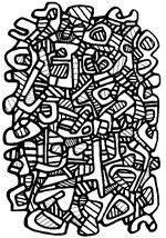 Coloriage Dubuffet 9 Best Coloriages Adultes Jean Dubuffet Images On Pinterest