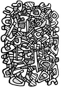 Coloriage Dubuffet 9 Best Coloriages Adultes Jean Dubuffet Images On Pinterest