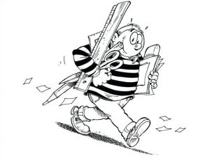 Coloriage Ducobu Coloriage Lalave Ducobu Bandgee Coloriage Eleves Maternelle