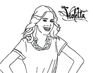 Coloriage En Ligne De Violetta 18 Dessins De Coloriage Violetta 2 A Imprimer Voir Le Dessin