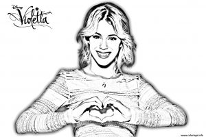 Coloriage En Ligne De Violetta Coloriage Violetta Saison 3 Nouvelle Coupe Cheveux Dessin
