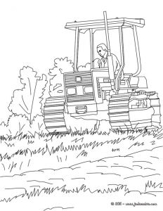 Coloriage Ensileuse Coloriage Agriculture Ensileuse Dessin Gratuit Imprimer