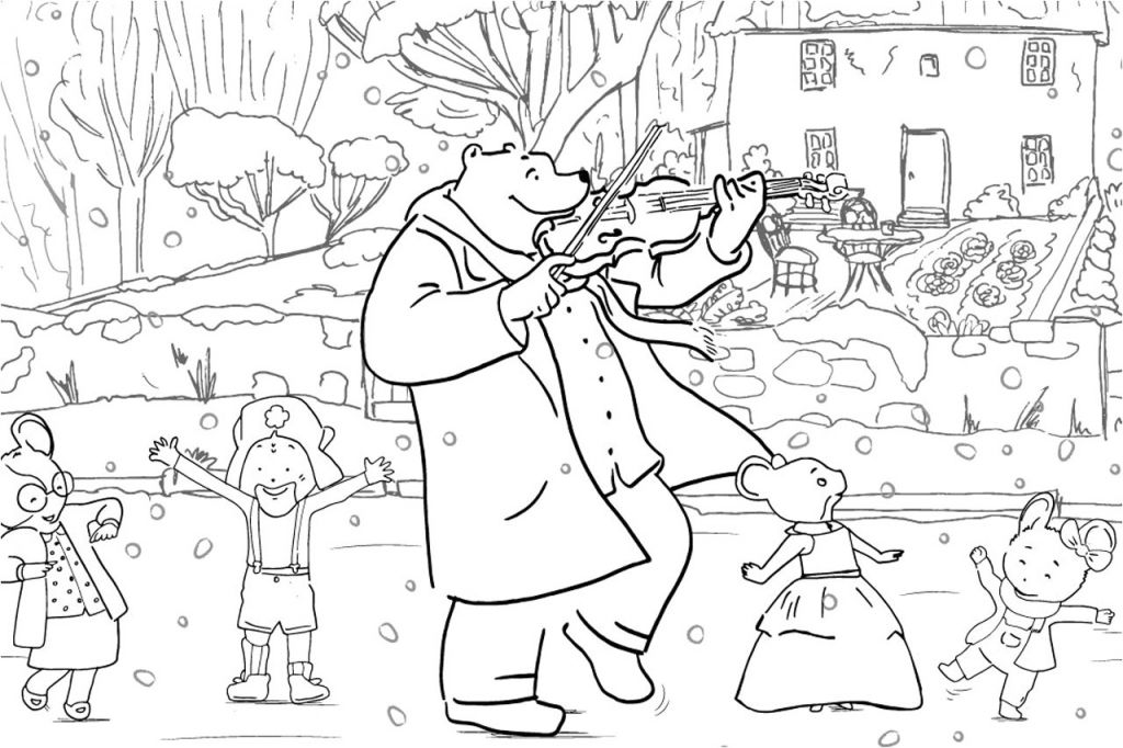 Coloriage Ernest Et Celestine Portfolio – Petits Canaillous | danieguto
