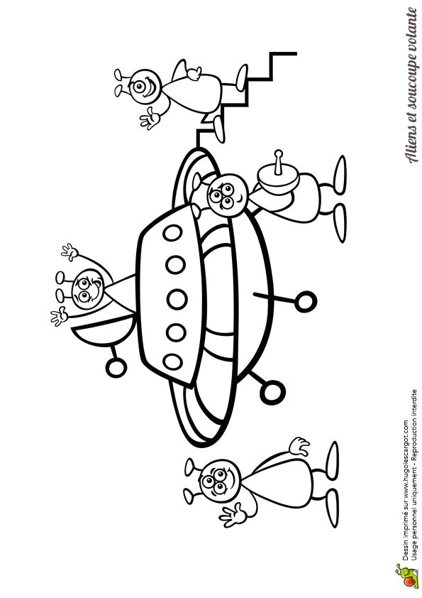 Coloriage Extraterrestre A Imprimer 53 Best Coloriages Cosmonautes Et Extraterrestres Images On