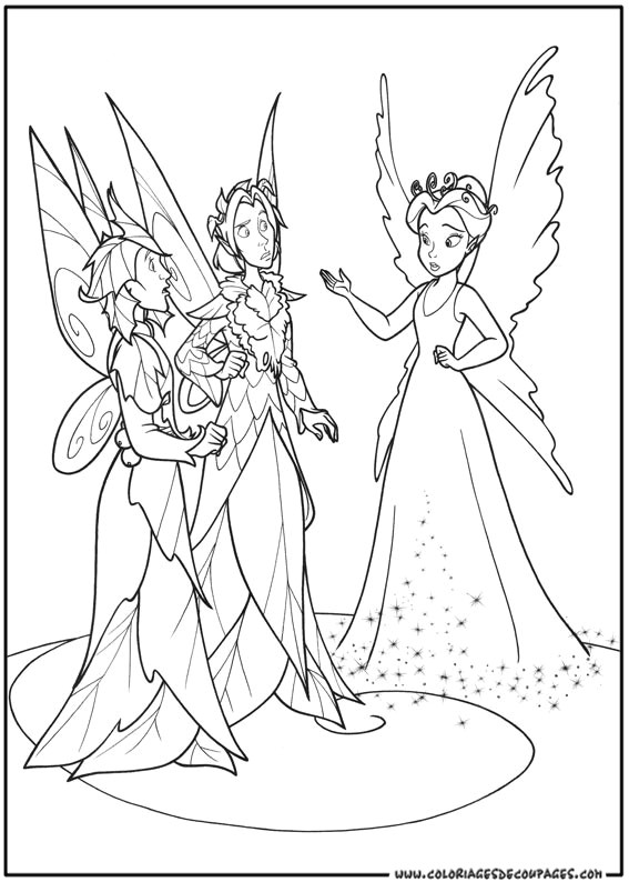 Coloriage Fee Clochette Et Ses Amis A Imprimer Fantastisch Coloriage La Fee Clochette Galerie Ideen Färben