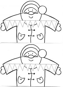 Coloriage Fete De Noel Mod¨le P¨re No L Noel Pinterest