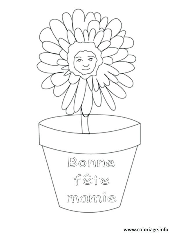 Coloriage Fete Des Grand Meres Gratuit Coloriage Bonne Fete Grand Mere Mamie Dessin Coloriage Bonne Fete