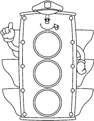 Coloriage Feu Tricolore Albumes Web De Picasa Album Pinterest Coloriage Feu Rouge