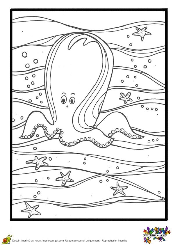 Coloriage Fond De Mer 143 Best Coloriages Vacances D été Images On Pinterest