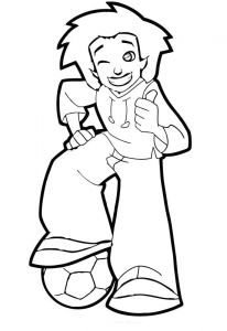 Coloriage Foot 2 Rue Extreme Coloriage Foot De Rue