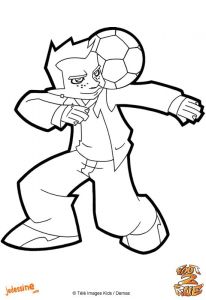 Coloriage Foot 2 Rue Extreme Coloriages De Foot Imprimer Le Coloriage Football Numro