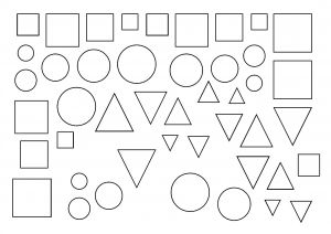Coloriage forme Geometrique A Imprimer Dessin Coloriage forme Geometrique
