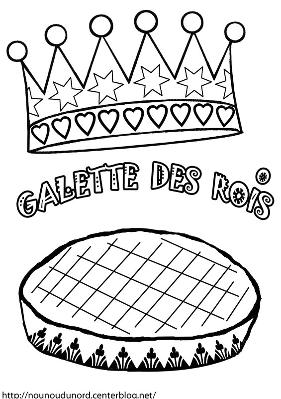 Coloriage Galette Des Rois Maternelle Coloriage Couronne Galette Des Rois