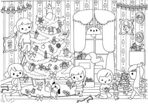 Coloriage Geant De Noel 70 Best Coloriages Pour Les Enfants Images On Pinterest