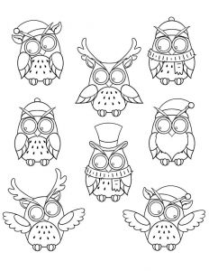 Coloriage Gratuit à Imprimer Pour Adulte 44 Best Coloriages De Hiboux Pour Adulte Owl Adult Coloring Pages