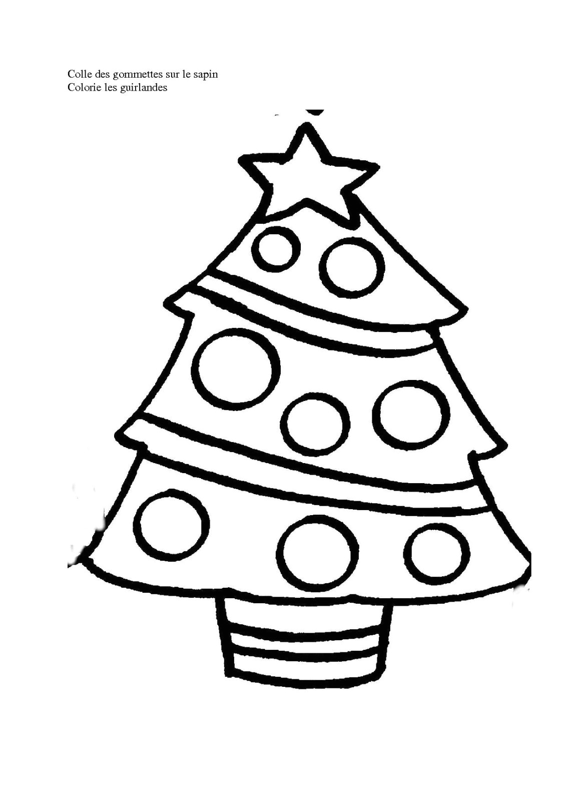 Coloriage Gratuit à Imprimer Sapin De Noel Sapin De Noel Design Dessin