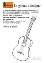Coloriage Guitare Classique Google Image Result for