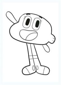 Coloriage Gumball Résultat De Recherche D Images Pour "coloriages Dessin Animé Gumball