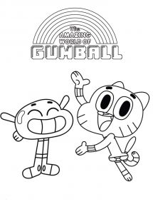 Coloriage Gumball Résultat De Recherche D Images Pour "coloriages Dessin Animé Gumball