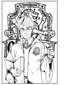 Coloriage Harry Potter 7 223 Best Coloriage Harry Potter Images by Nathalie Monio On