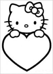 Coloriage Hello Kitty Danseuse Hello Kitty Coloring Pages 8 February Am Art