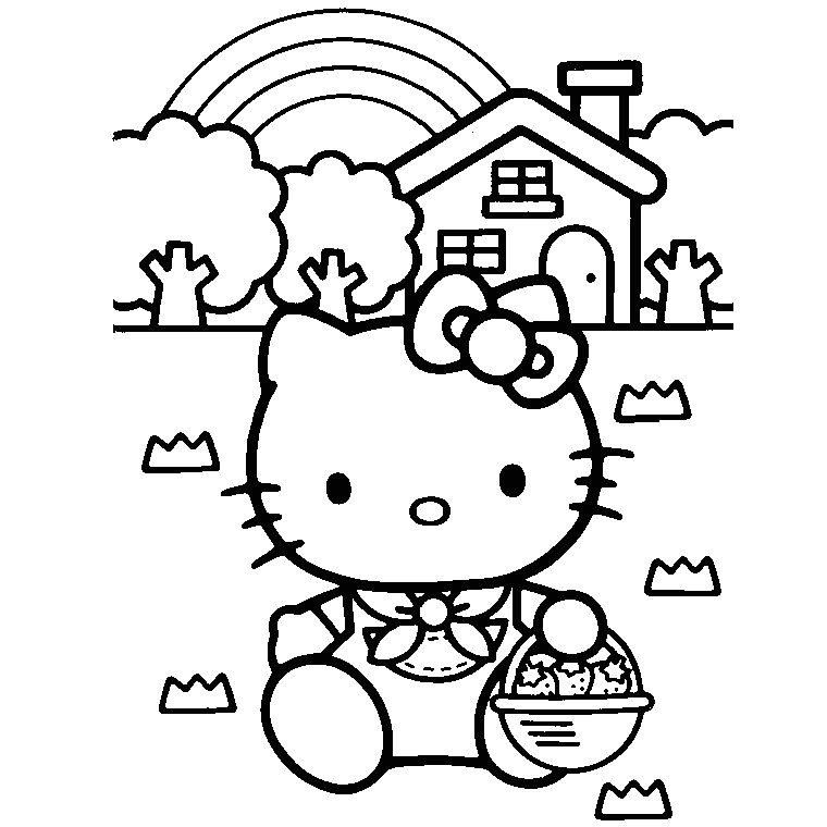 Coloriage Hello Kitty Princesse A Imprimer Gratuit Coloriage Hello Kitty Gratuit A Colorier Az Coloriage