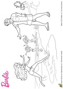 Coloriage Hugo L Escargot Barbie Coloriage Barbie Sirene Plage Sur Hugolescargot