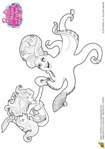 Coloriage Hugo L Escargot Barbie Coloriage Lumina Barbie Magie Des Perles Madame Ruckus Sur