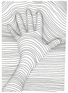 Coloriage Illusion D Optique Op Art Illusion Optique Main Art Optique Coloriages Difficiles