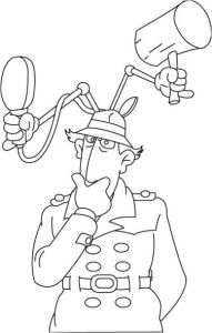 Coloriage Inspecteur Gadget A Imprimer 10 Best Inspector Gad Inspecteur Gad Images On Pinterest