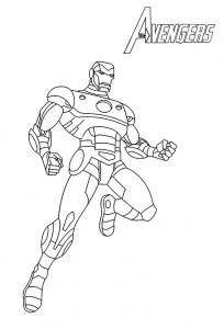 Coloriage Ironman A Imprimer Coloriages the Avengers Dessin Iron Man A Imprimer Az Coloriage