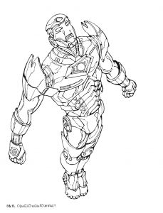 Coloriage Ironman A Imprimer Gratuit Luxe Coloriage Iron Man 2