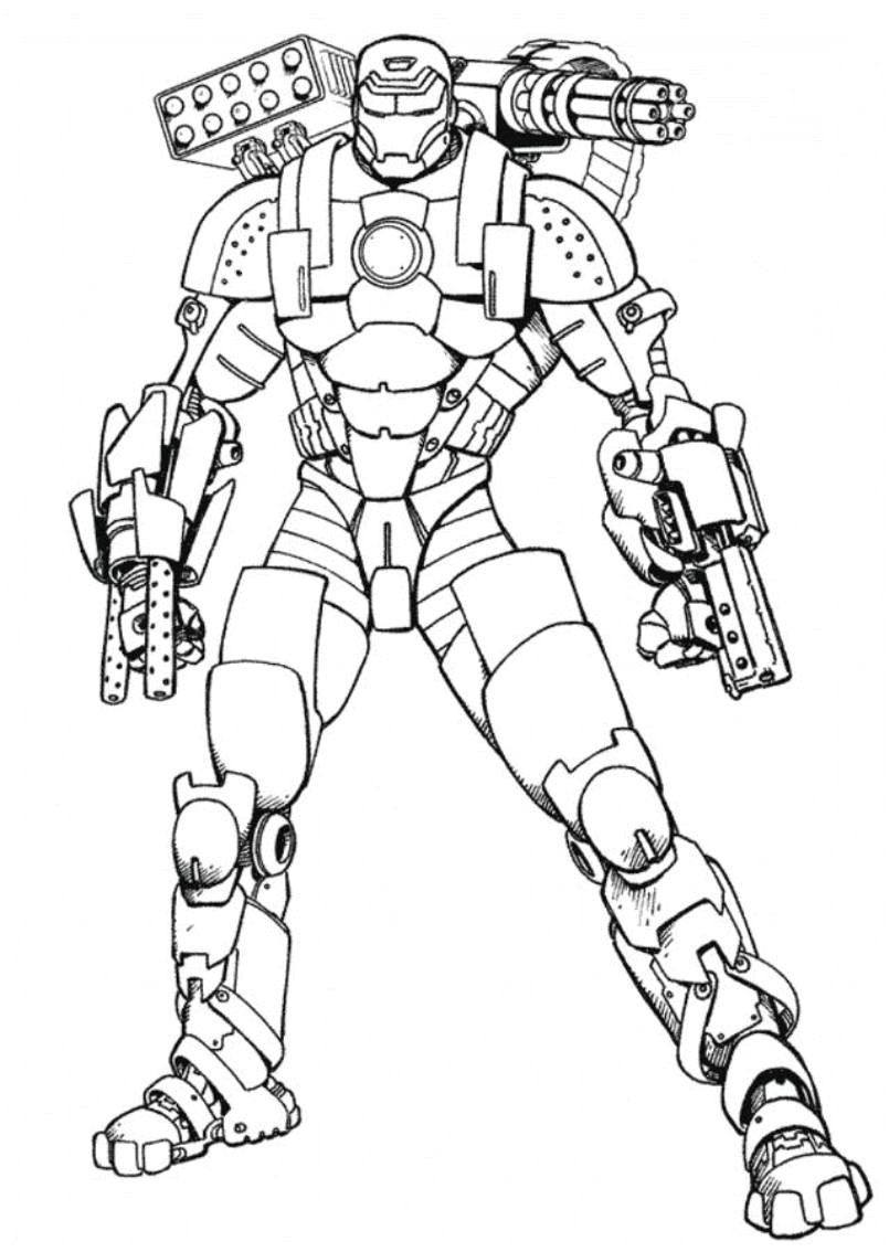 Coloriage Ironman à Imprimer Latest Iron Man Coloring Pages Free Ironman Coloring Pages On