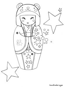 Coloriage Japonais A Imprimer 345 Best Dessins Images On Pinterest