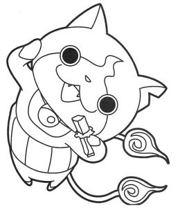 Coloriage Jibanyan 34 Best Yo Kai Watch Party Yokai Images On Pinterest