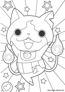 Coloriage Jibanyan Coloriage Yokai Watch Jibanyan