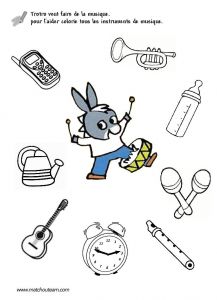 Coloriage Juin Maternelle Ma Tchou Team