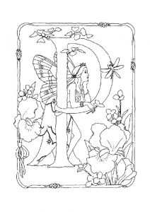 Coloriage Jul Coloriage Alphabet Fee P Sur Hugolescargot Hugolescargot