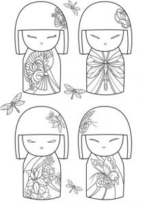 Coloriage Kimmidoll Coloriage Poupées Kimmi