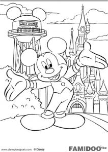 Coloriage La Maison De Mickey à Imprimer 511 Best Coloriages Images On Pinterest
