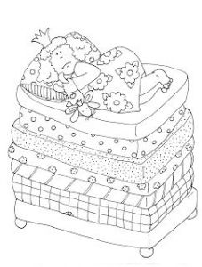 Coloriage La Princesse Au Petit Pois 16 Best Conte La Princesse Au Petit Pois Images On Pinterest