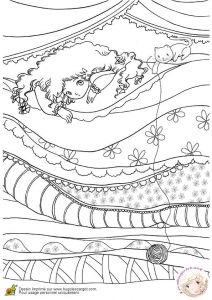 Coloriage La Princesse Au Petit Pois 177 Best Th¨me Des Contes Images On Pinterest