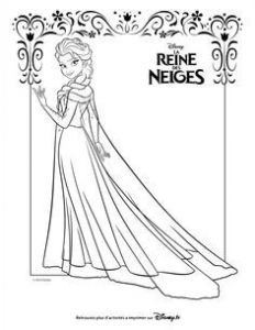 Coloriage La Reine Des Neiges Disney A Imprimer 23 Best Coloriage Reine Des Neiges Images On Pinterest