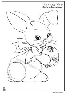 Coloriage Lapin Nain Best 25 Easter Coloring Pages Images On Pinterest