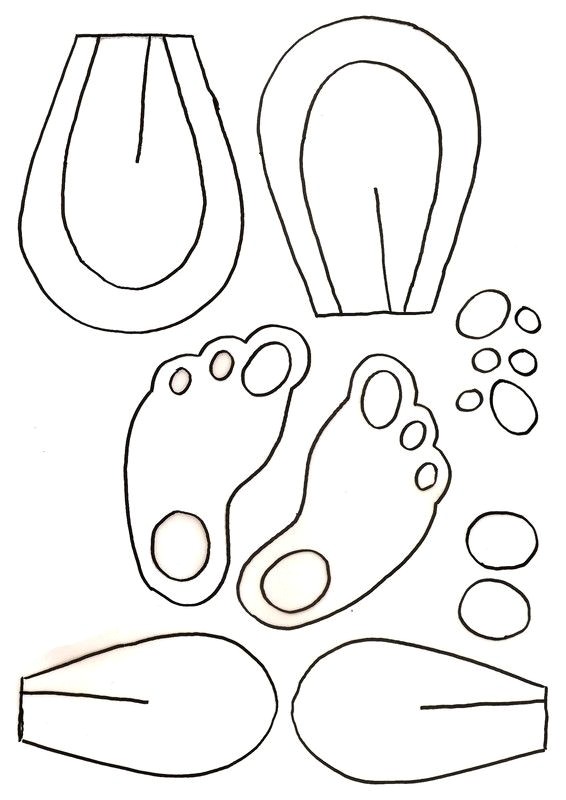 Coloriage Lapin Nain Gabarit Lapin De P¢ques En Boite De Conserve Pques