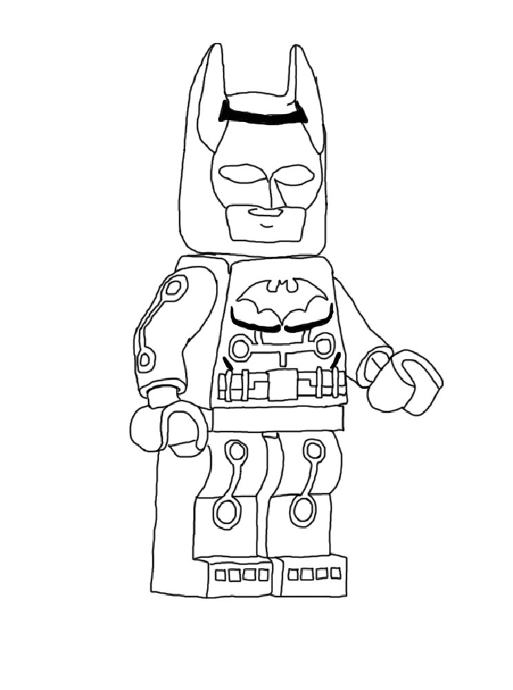 Coloriage Lego Batman 2 A Imprimer Coloriage Lego Batman 3