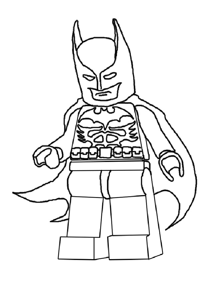 Coloriage Lego Batman 2 A Imprimer Coloriage Lego Batman Et Robin